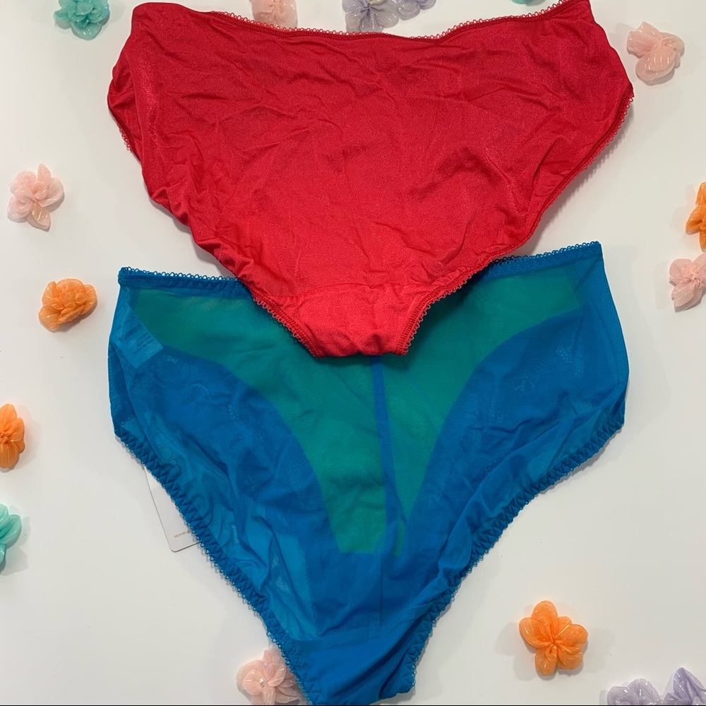 Elomi Set of 2 Lace Brief Panties Medium NWT - Picture 2 of 4